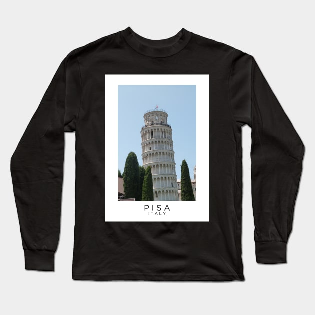 Pisa Long Sleeve T-Shirt by BoxyShirts